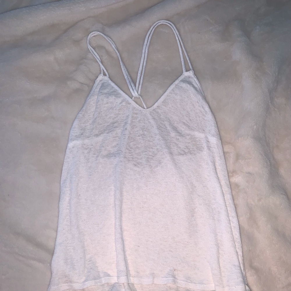 Jolie White Tank Top